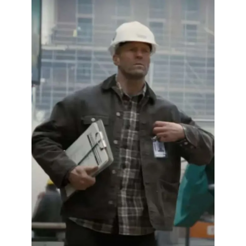 A Working Man Jason Statham Grey Jacket